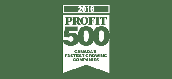 2016 Profit 500 - Canada's Fastest-Growing Companies
